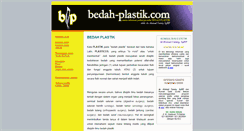 Desktop Screenshot of bedah-plastik.com
